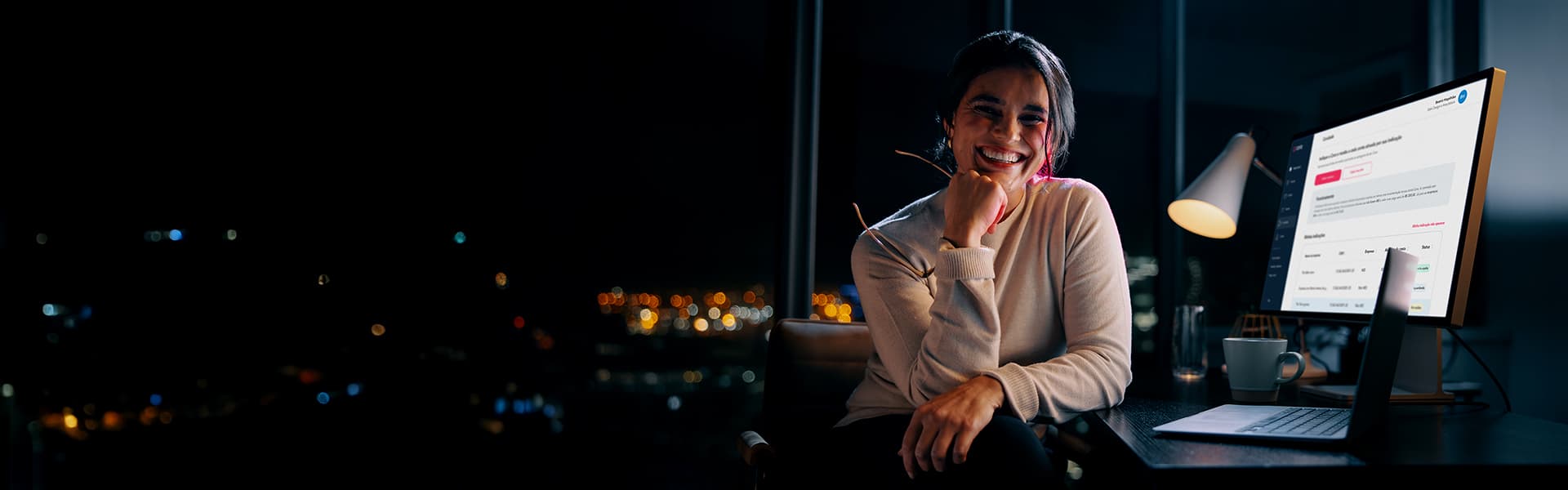 Tempo é dinheiro. E a gente quer economizar o seu.